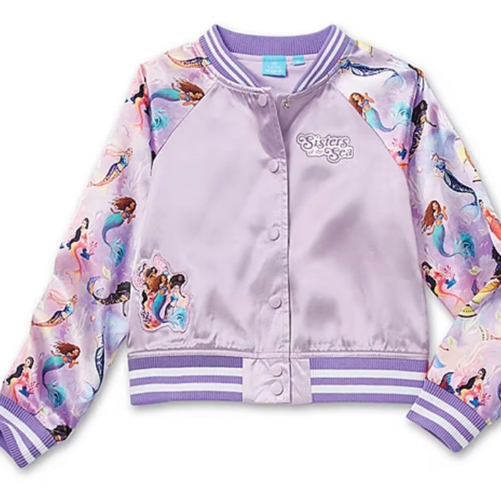 Disney’s Little Mermaid Limited Edition Matching Set Bomber Jacket & Tutu Skirt